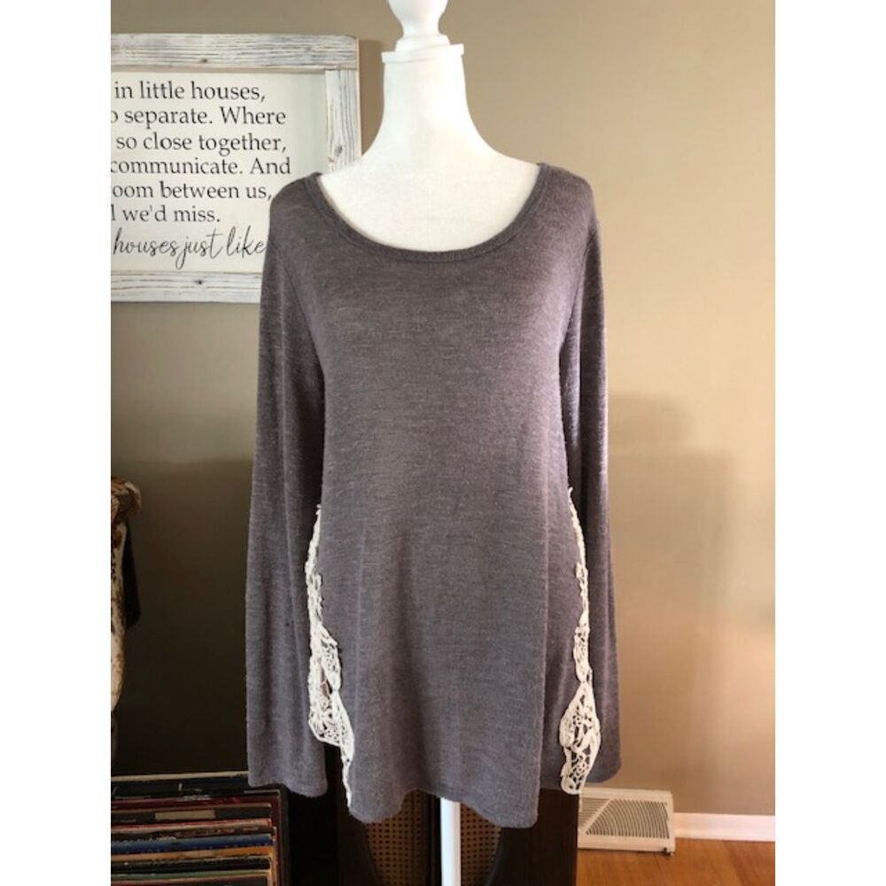 C. Wonder Whimsicle Lace Knit Flowy Sweater